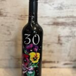 Dekoračná fľaša 30tka