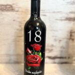 Dekoračná fľaša 18tka