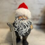 Santa s lyžami